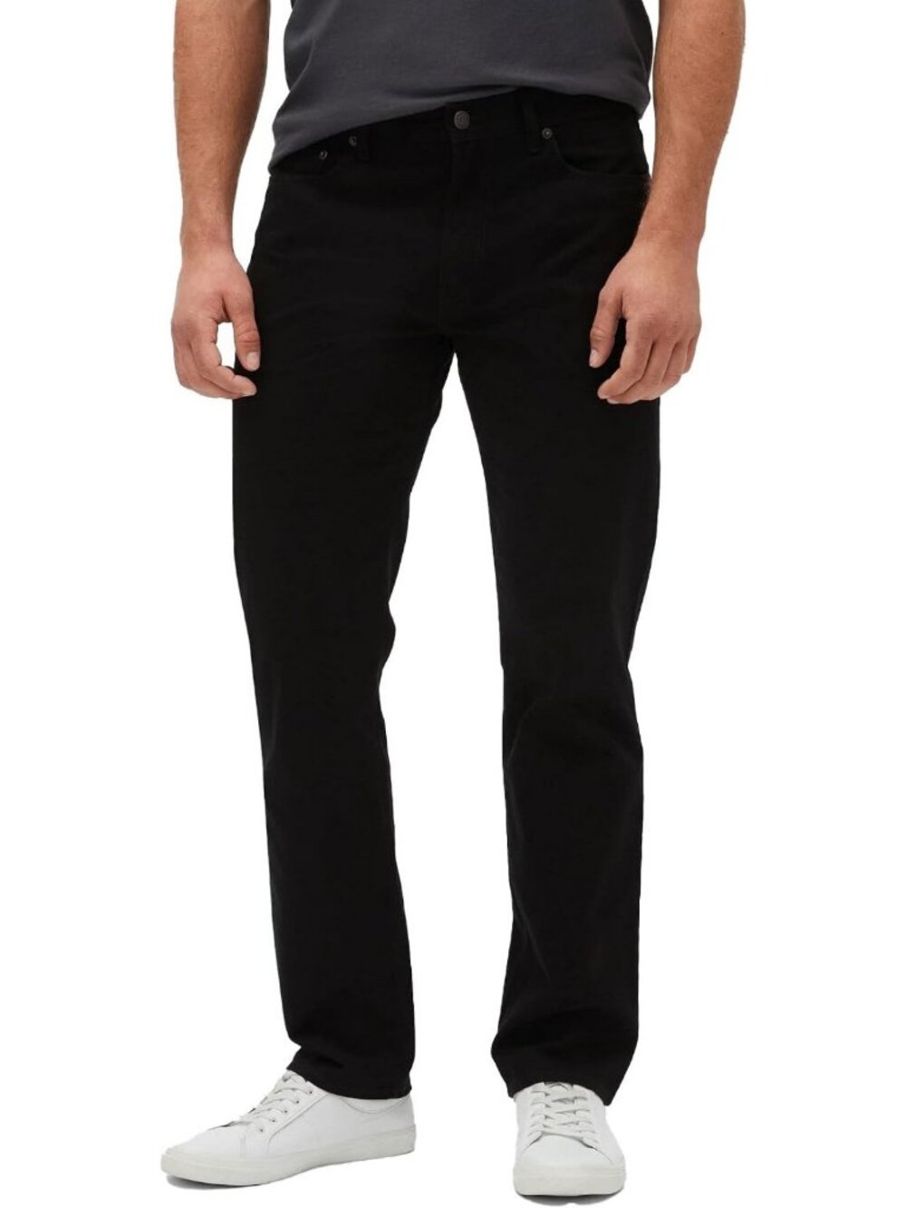 Men's Straight Fit Denim Jeans - Classic Blue, Comfortable, Versatile Style